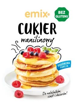 Cukier wanilinowy bezglutenowy Emix 30g widok 1