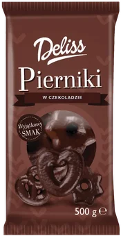 Pierniki w czekoladzie Deliss 500g widok 1