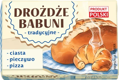 Drożdże Babuni 100g widok 1