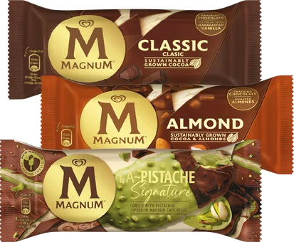 Lody na patyku Magnum almond 110ml widok 1