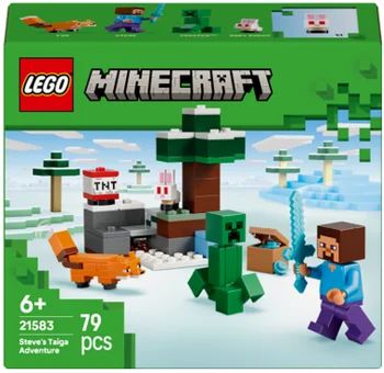 Zdjęcie produktu - Zabawka Lego Minecraft przygoda Steve'a w tajdze