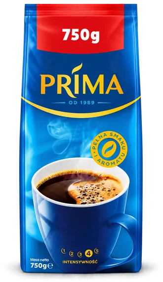 Kawa mielona Prima Finezja 750g widok 1