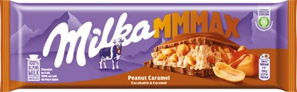 Czekolada peanut caramel Milka 276g widok główny 