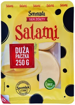 Ser Serenada salami Spomlek plastry 250g widok 1