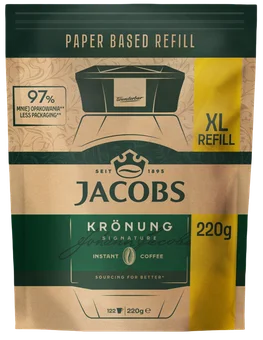 Kawa rozpuszczalna Jacobs Kronung zapas 220g widok 1