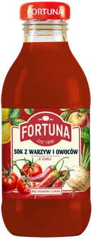 Sok z warzyw i owoców z chili Fortuna 300ml widok 1