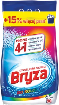 Proszek do prania Bryza 4w1 kolor 90p 5,85kg widok 1