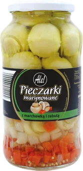 Pieczarki marynowane Ale! 695/410g widok główny