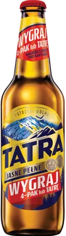 Zdjęcie produktu - Piwo Tatra jasne pełne 0,5l 6% but. zw.