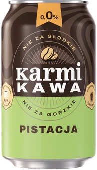 Zdjęcie produktu - Piwo Karmi kawa pistacja 330ml 0% puszka
