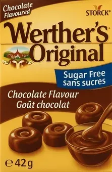 Zdjęcie produktu - Cukierki czekoladowe Werther's Original 42g