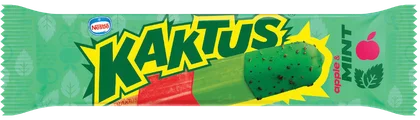Zdjęcie produktu - Lody na patyku jabłko mięta kaktus 45ml