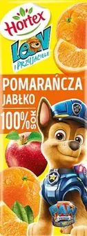 Sok pomarańcza jabłko Psi Patrol Hortex 200ml widok 1