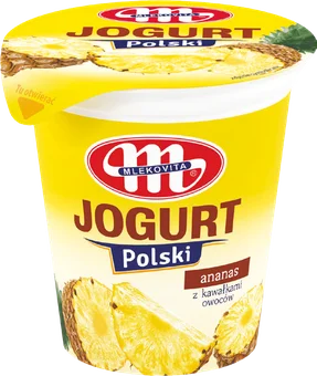 Jogurt man/anan/brzosk Polski Mlekovita 150g mix widok główny 