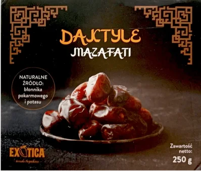 Daktyle świeże Mazafati 250g szt widok 1