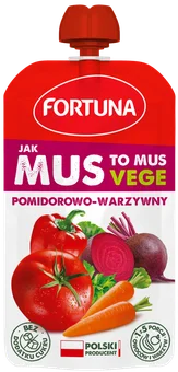 Mus pomidorowo warzywny vege Fortuna 200g widok 1