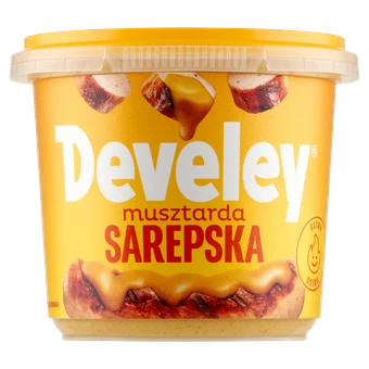 Musztarda sarepska Develey 210g widok 1