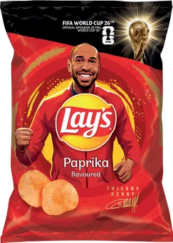 Chipsy papryka Lay's 200g widok główny