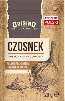 Zdjęcie produktu - Czosnek suszony granulowany Origino 20g