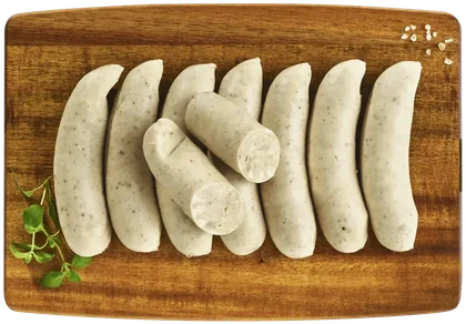 Kiełbasa biała parzona widok główny