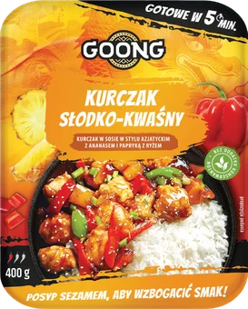 Danie kurczak słodko kwaśny Goong 400g widok 1
