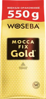Kawa mielona Mocca Fix Gold Woseba 550g widok 1