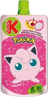 Zdjęcie produktu - Mus jab ban cze win aron pitaja Pokemon Kubuś 100g