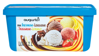 Lody 4-smakowe Augusto 2l widok 1