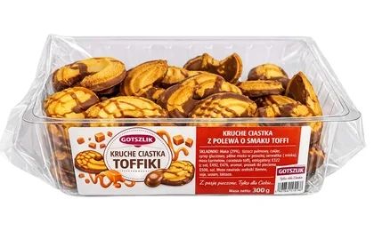 Ciastka kruche Toffiki Gotszlik 300g widok 1