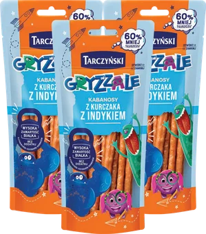 Kabanosy drobiowe Gryzzale Tarczyński 90g widok 1