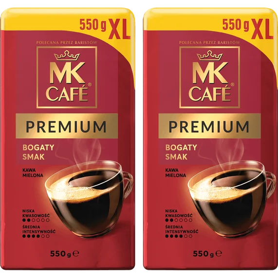 Kawa mielona Mk Cafe Premium 550g widok 1