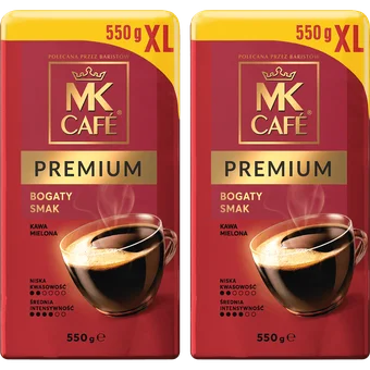 Kawa mielona Mk Cafe Premium 550g widok 1