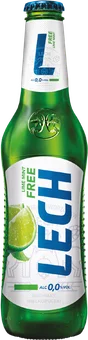 Piwo Lech free limonka mięta 330ml 0% but. bzzw. widok główny 