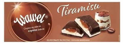 Czekolada tiramisu Wawel 265g widok 1
