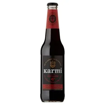 Piwo Karmi żurawina 400ml 0% but. bzzw. widok 1