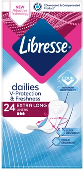 Wkładki hig. extra long Libresse 24szt widok 1