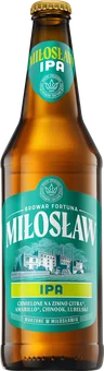 Zdjęcie produktu - Piwo Miłosław IPA 0,5l 4,6% but. zw.