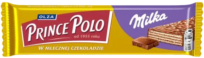 Wafelek Prince Polo Milka 45g widok 1