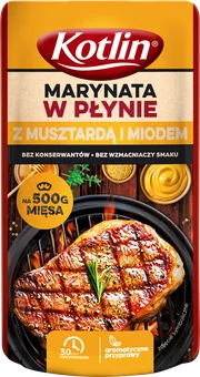 Marynata w płynie z musztardą i miodem Kotlin 100g widok 1
