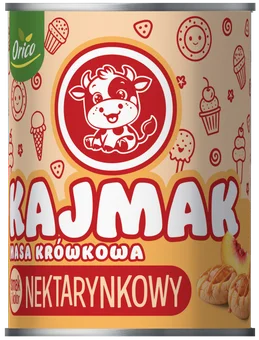 Kajmak masa krówkowa o sm nektarynkowym Orico 460g widok 1
