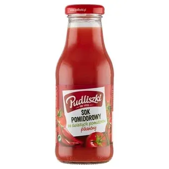 Sok pomidorowy pikantny Pudliszki 290ml widok 1