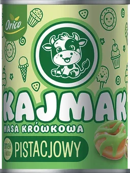 Zdjęcie produktu - Kajmak masa krówkowa o sm. pistacjowym Orico 460g