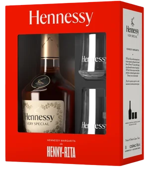 Zdjęcie produktu - Koniak Hennessy Very Special 0,7l 40% + 2 szklanki