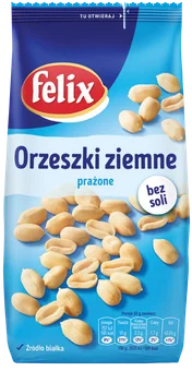 Orzeszki ziemne prażone Felix 380g mix widok 1