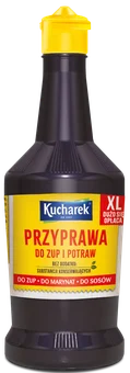 Zdjęcie produktu - Przyprawa do zup i potraw w płynie Kucharek 300g