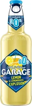Napój piwny Garage lemon 400ml 0% but. bzzw. widok 1