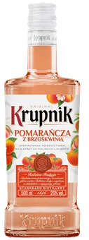 Zdjęcie produktu - Likier Krupnik pomarańcza z brzoskwinią 0,5l 26%