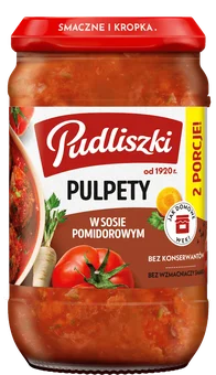 Pulpety w sosie pomidorowym Pudliszki 590g widok 1