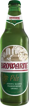 Piwo Browarne pils 0,5l 6% but. bzzw. widok 1