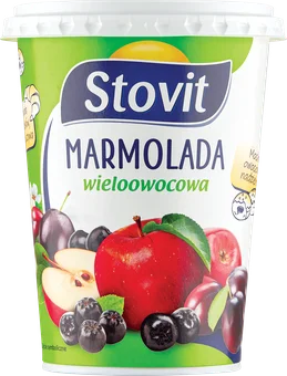 Marmolada wieloowocowa Stovit 600g widok 1